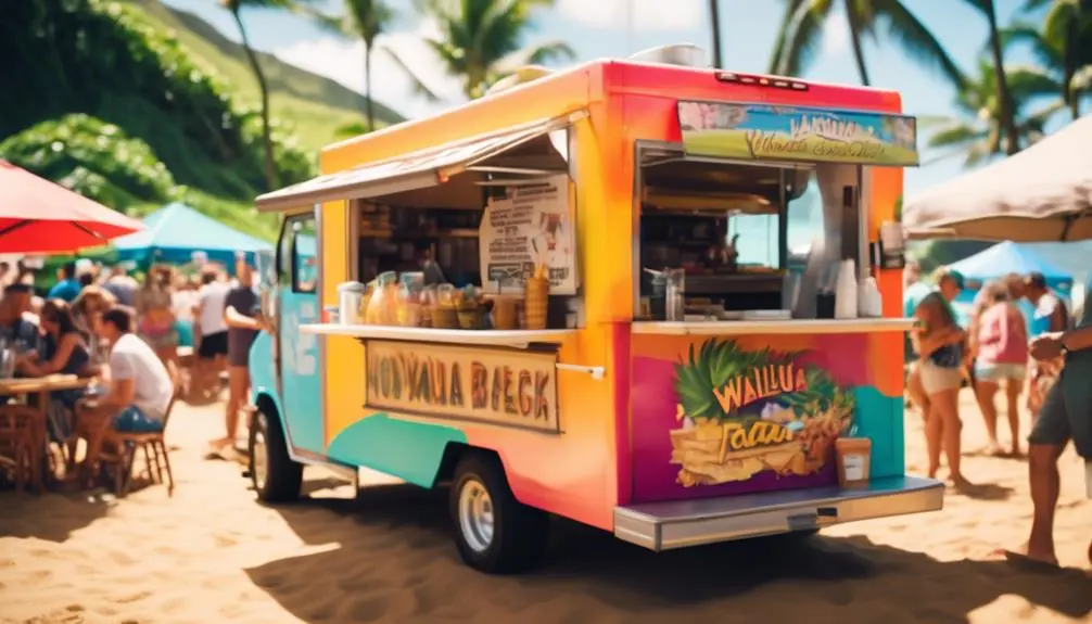 food trucks unite at wailua