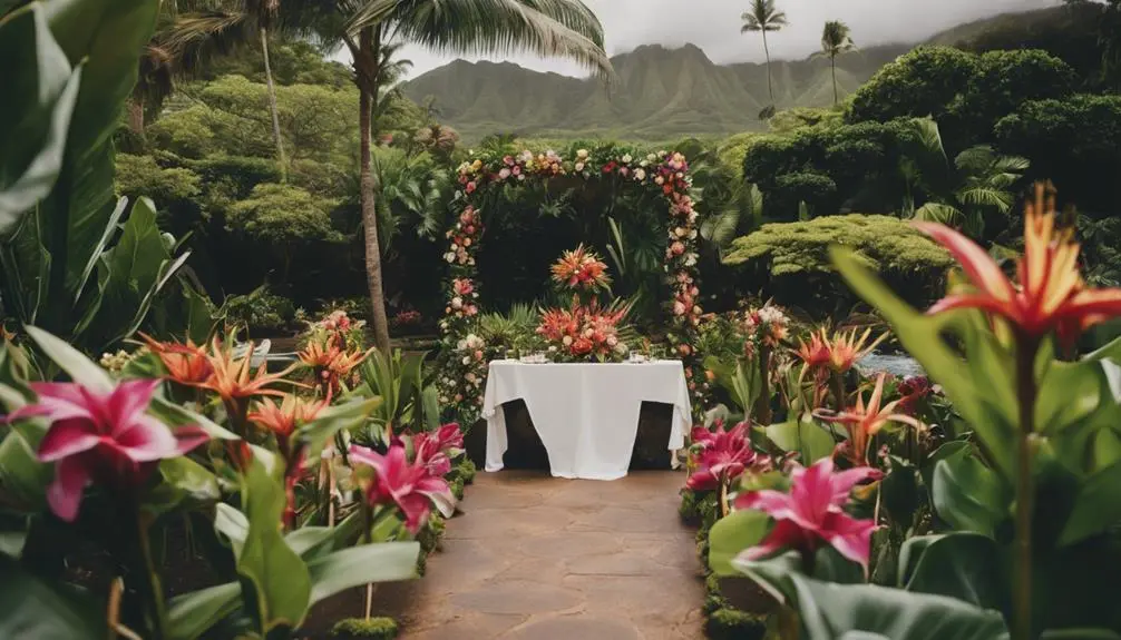 garden wedding venue options