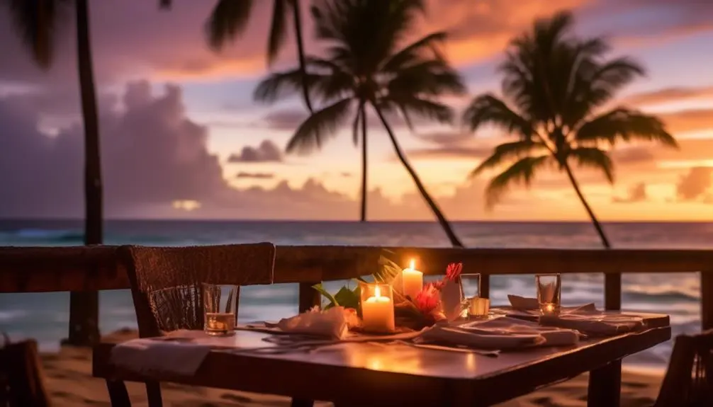 gourmet seaside meals in kauai