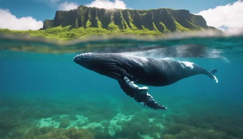 hawaii humpback whale breeding