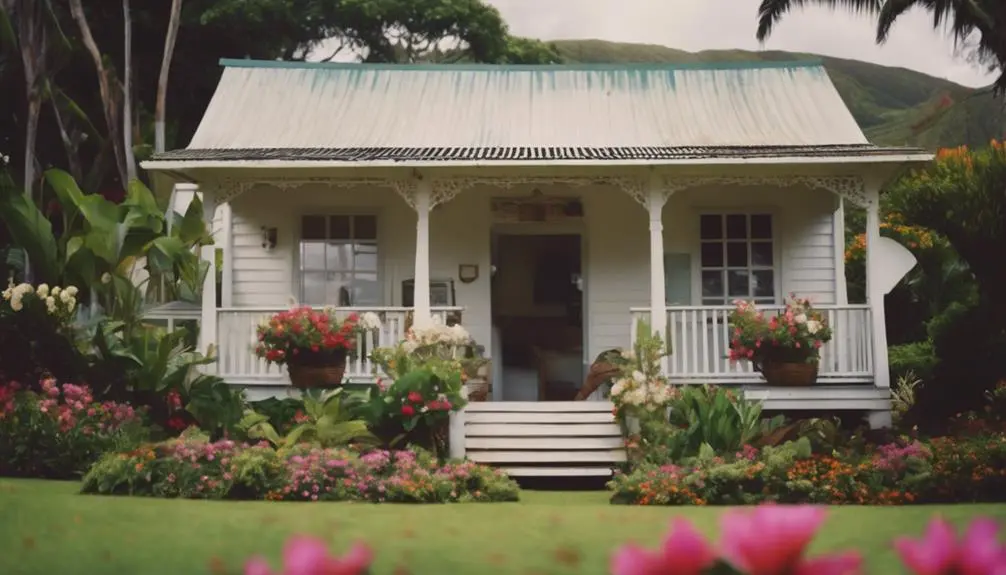 hawaiian cottage by beach