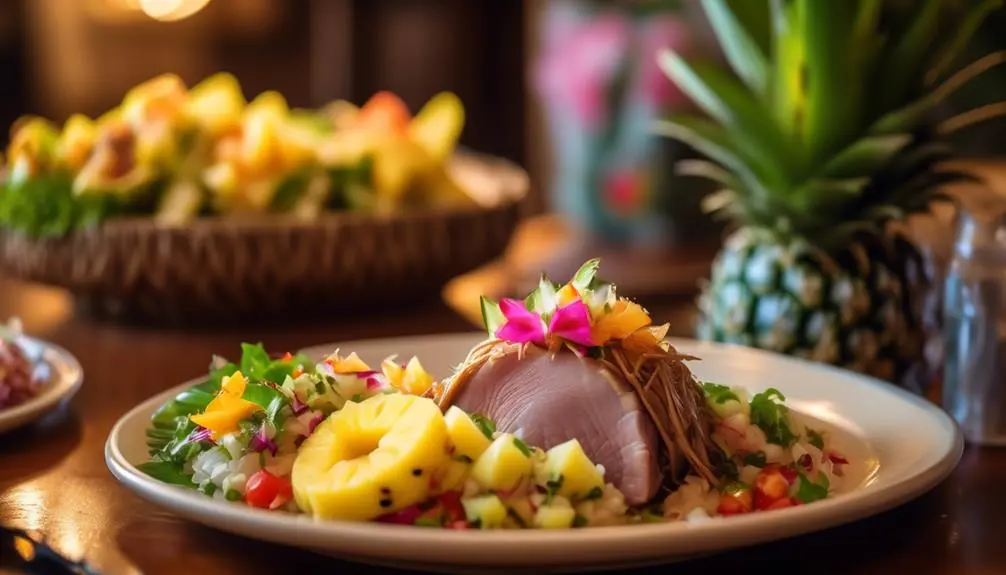 hawaiian cuisine at hukilau