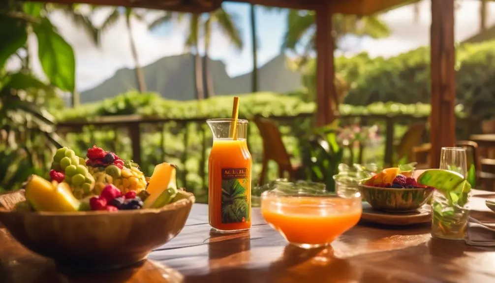 hawaiian juice bar paradise