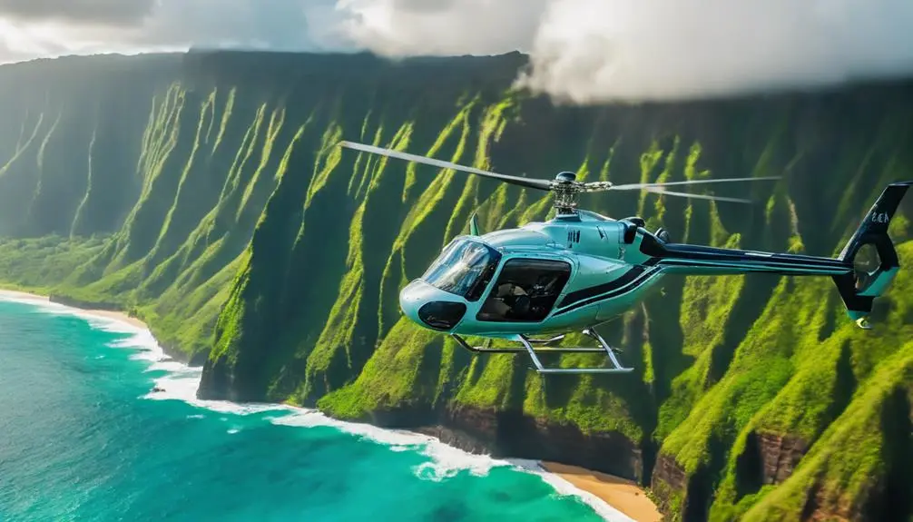 helicopter tours in kauai