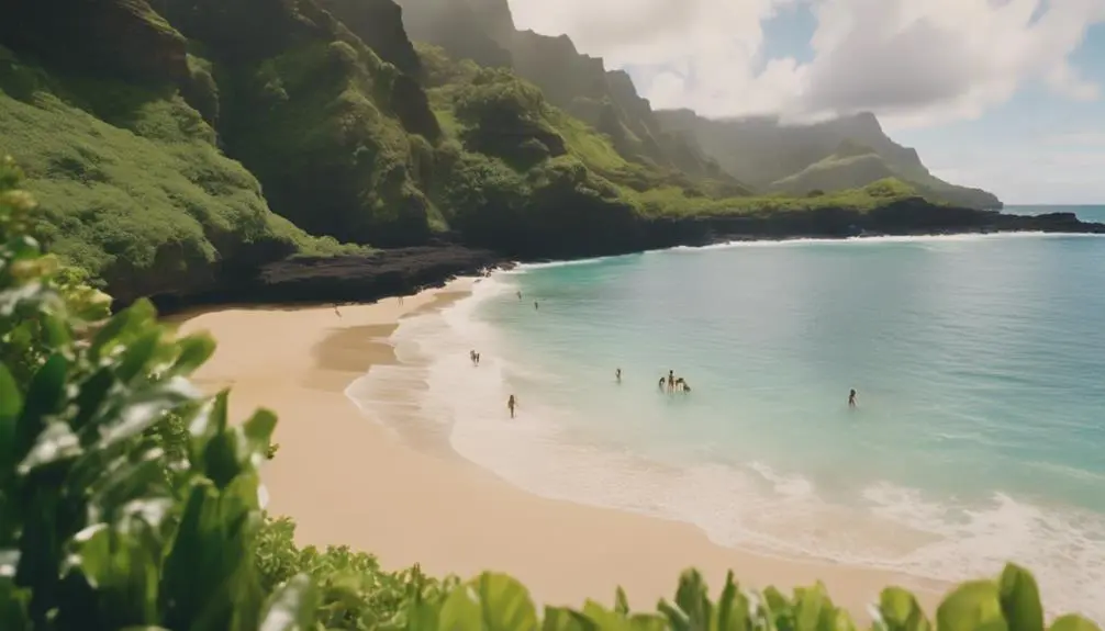 hidden family friendly kauai beaches