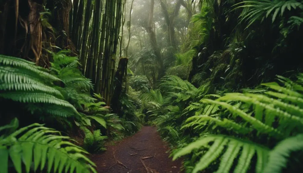 hiking in secluded kauai