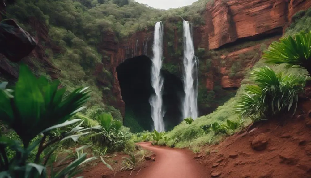 hiking in waimea canyon