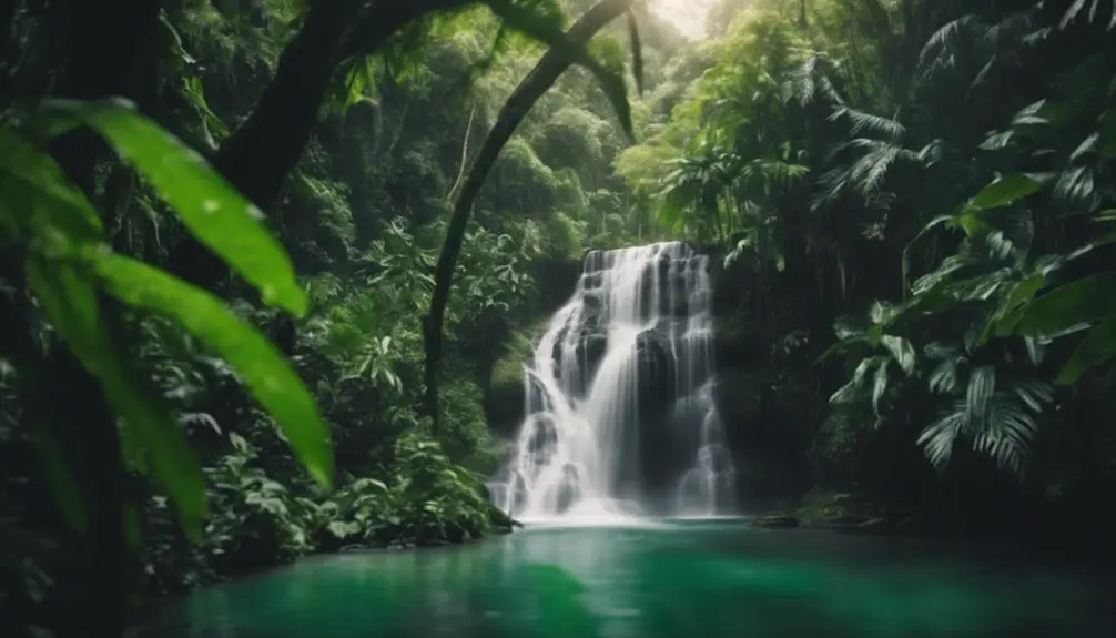 hiking makaleha falls trail