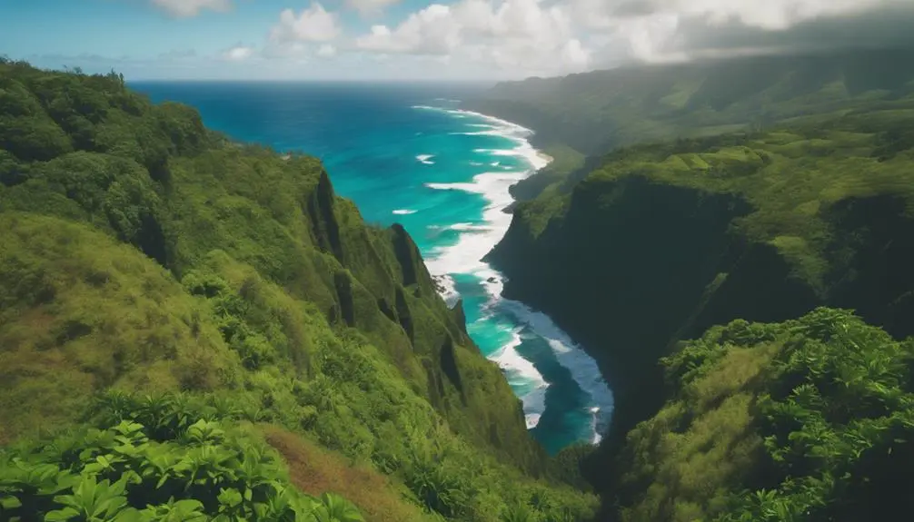 hiking nualolo ridge trail