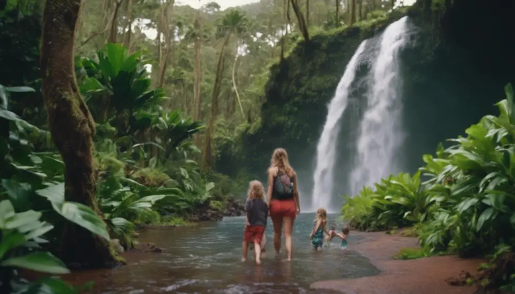 hiking trail in hawaii