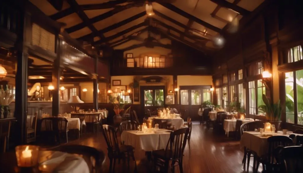 historic dining experience in 1849