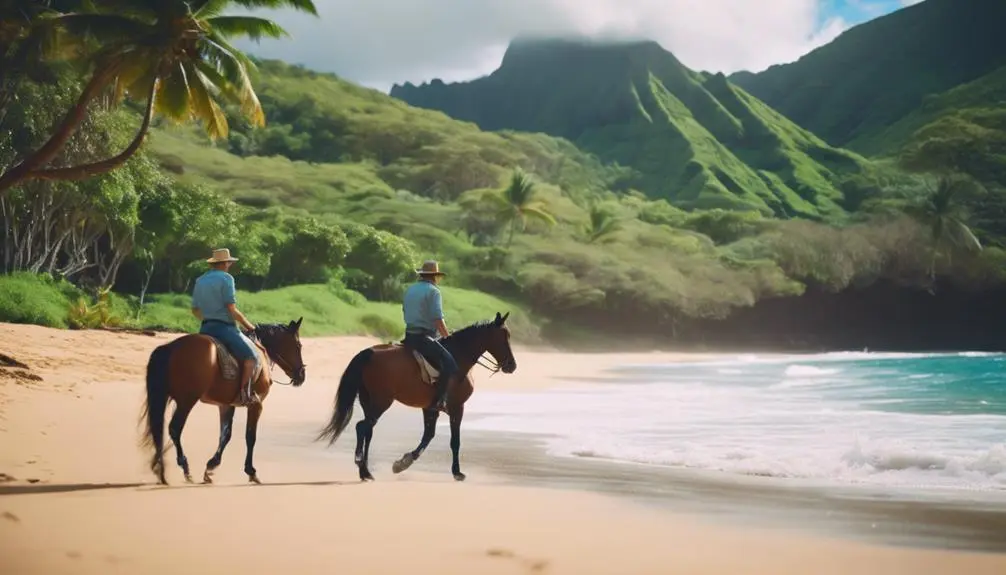 horseback riding in hawaii