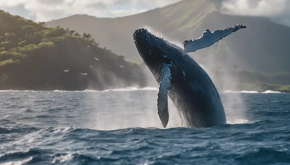humpback whale communication behaviors