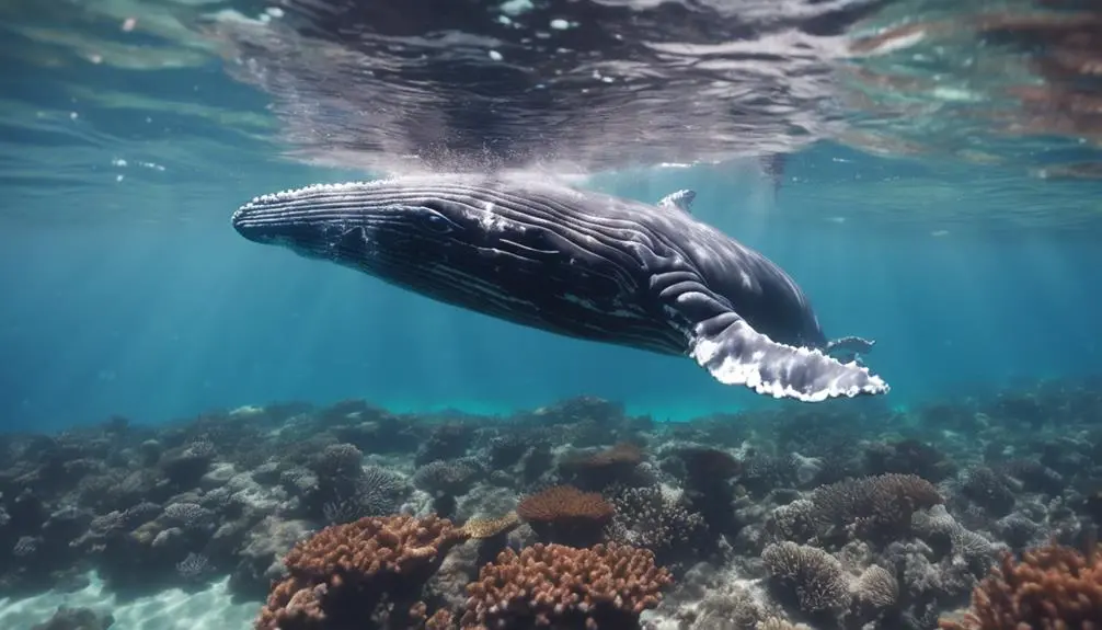 humpback whales disturbed by noise pollution