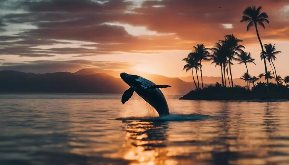 humpback whales in hawaii