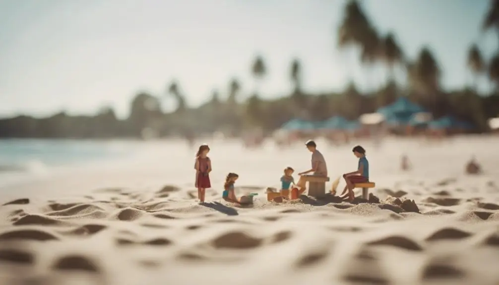 ideal beach for families