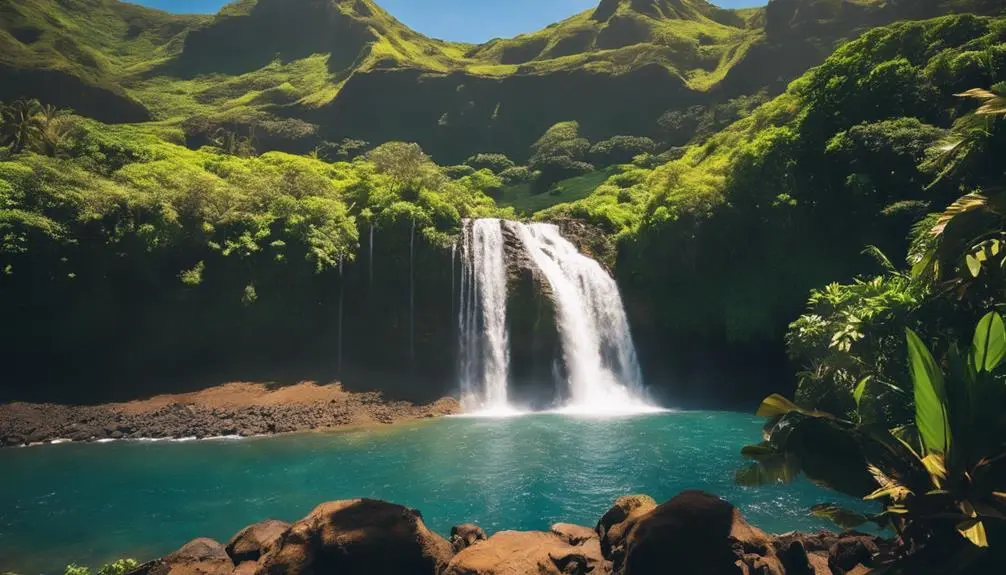 ideal kauai waterfall seasons