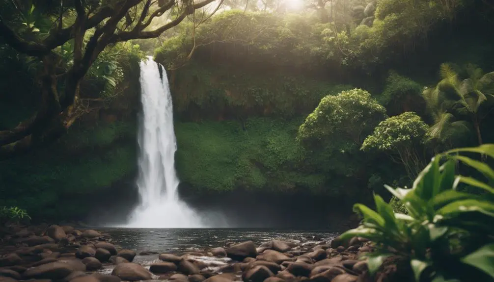 ideal time for waterfall exploration