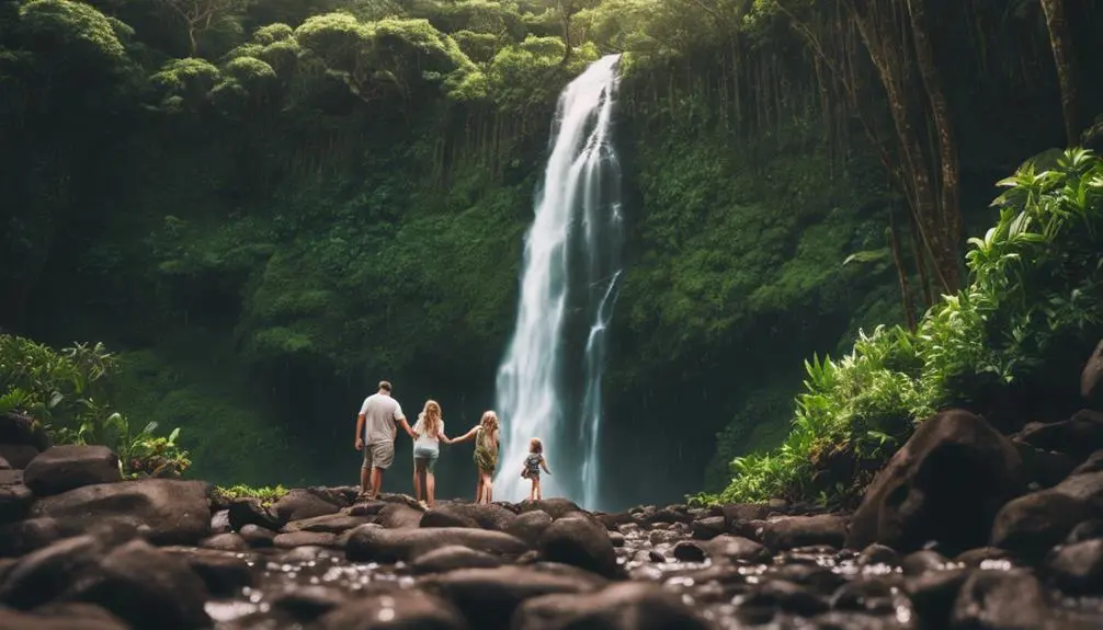 idyllic nature hike hawaii