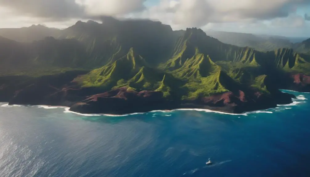 inter island geological formations