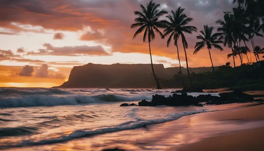 kauai s breathtaking sunset views