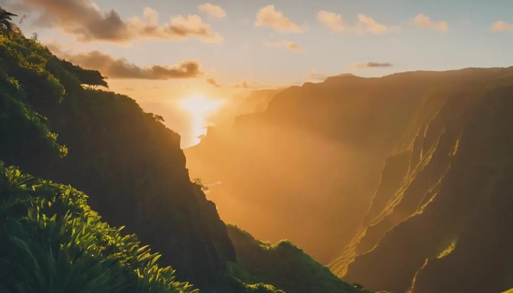 kauai s scenic sunrise hikes