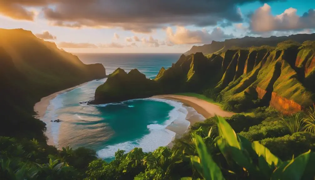 kauai s scenic sunrise sunset