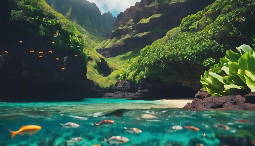 kauai s snorkeling hidden spots