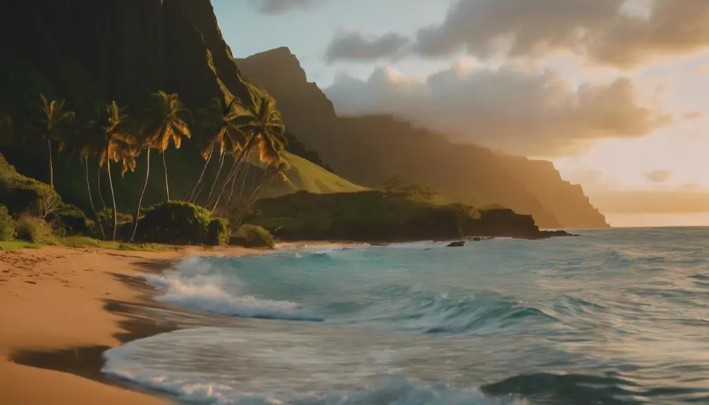kauai s stunning coastal sunsets