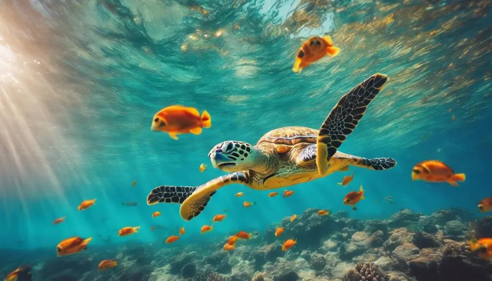 kee beach snorkeling paradise