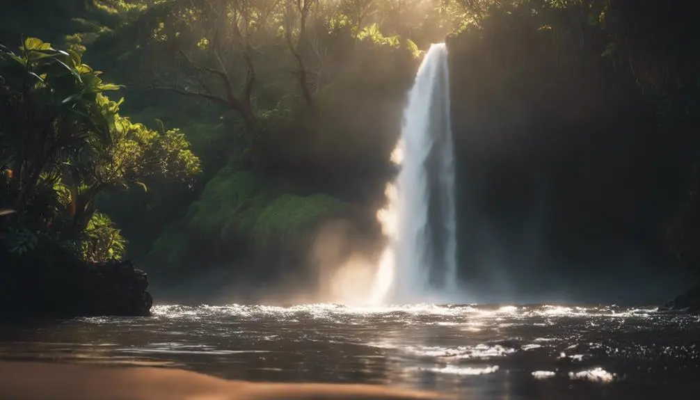 lighting crucial in waterfall photography