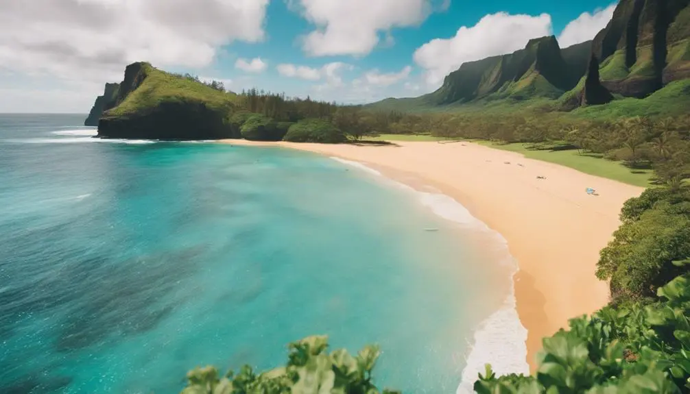 lumaha i beach in kauai