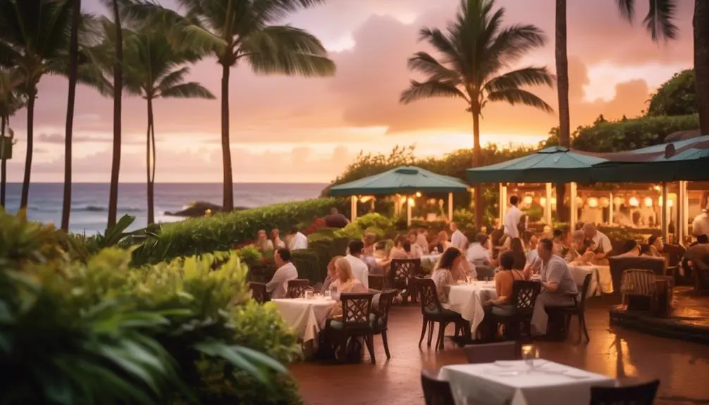 lush gardens on historic plantation
