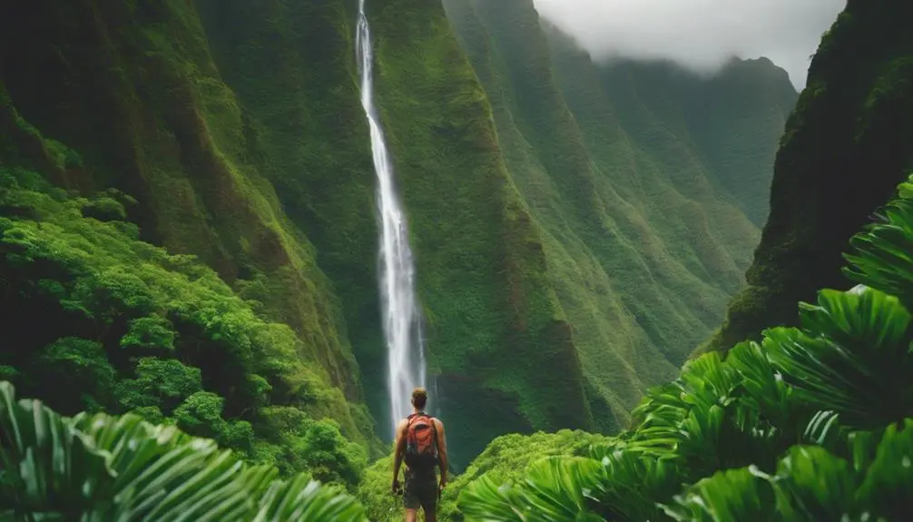 lush trails in kauai
