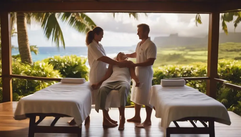 luxurious couple s spa retreat