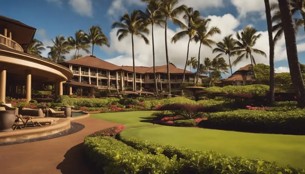luxurious resort in kauai