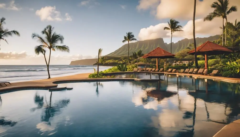 luxurious resort in kauai