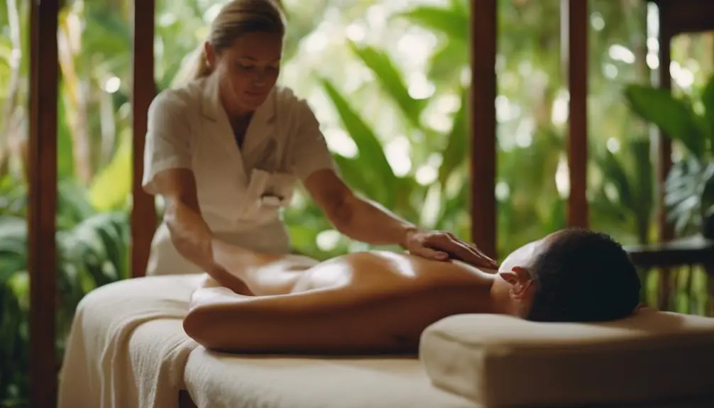 luxurious spa and salon