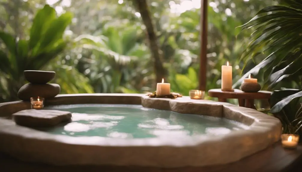 luxurious spa experience offered