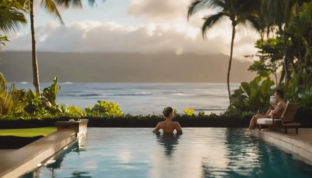 luxurious spa in kauai