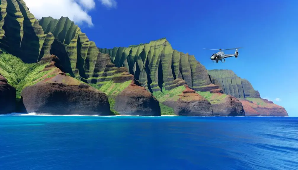luxury helicopter tours in kauai