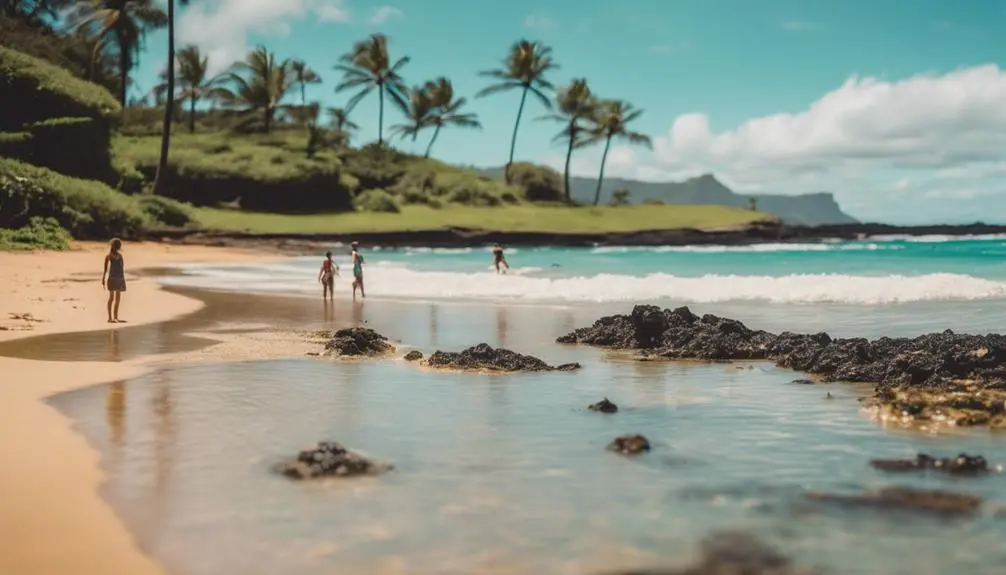 lydgate beach on east