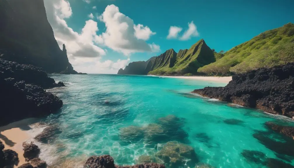 makua beach snorkeling paradise