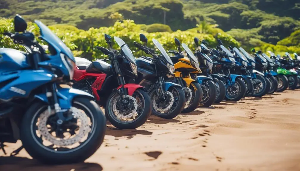 motorcycle rental in kauai