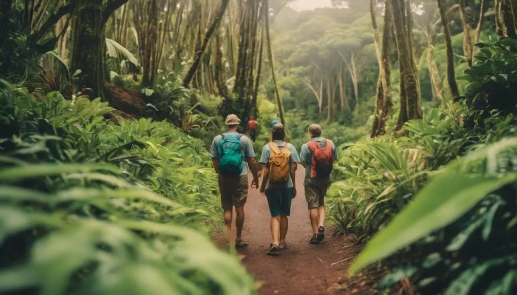 nature trails with wildlife