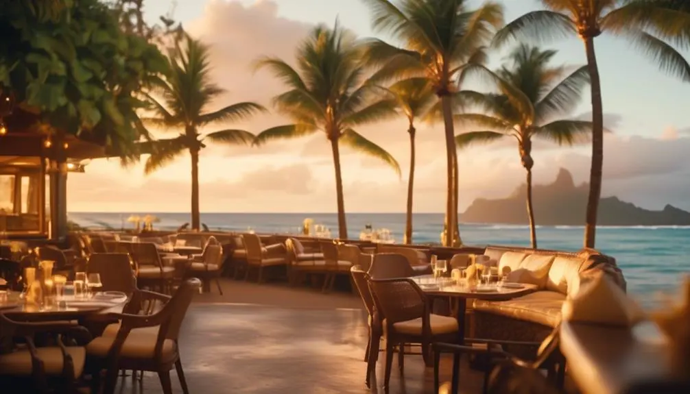 oceanfront restaurants in kauai