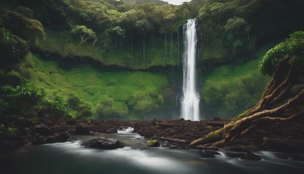 offbeat waterfall beauty captured