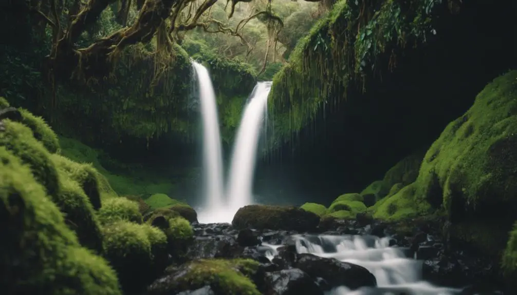 optimal aperture for waterfalls