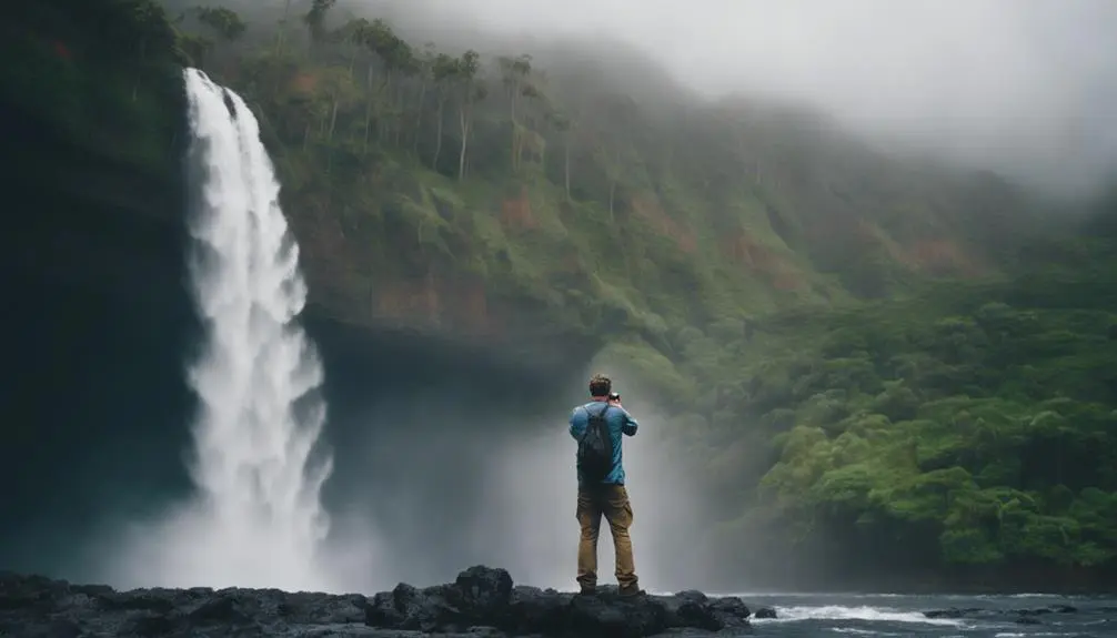 photographing cascading water beautifully