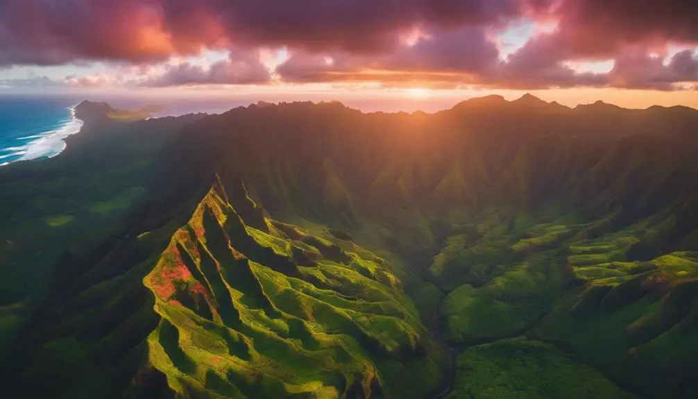 picturesque evening drives ahead